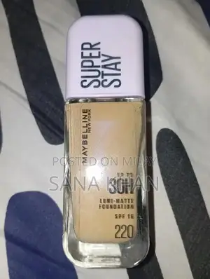 Photo - maybbline new super stay foundation