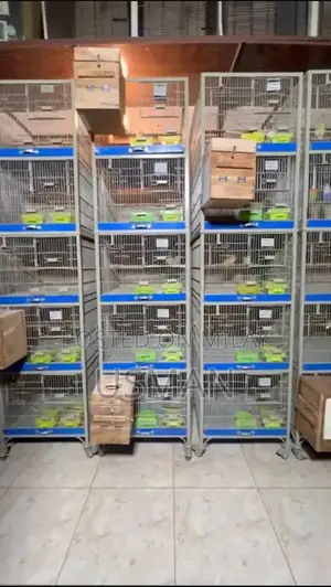 Photo - 5 portion Cage / Cage / Hens Cage / Parrots Cage / Rabbit Ca