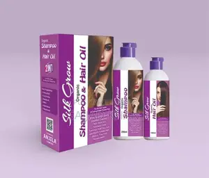 Photo - Shampoo and hair oil  Hair ko lamby karta hai or mazbot work