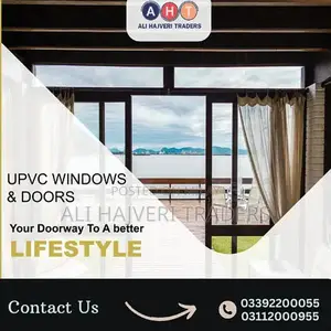 Photo - Upvc Windows/Aluminum Windows/Glass work/Fabrication/Doors