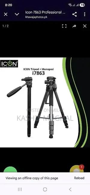Photo - Tripod + Monopod stand for Sale