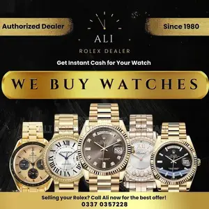 Photo - WE BUY ROLEX IWC Cartier Omega Hublot Chopard Breitling Pane
