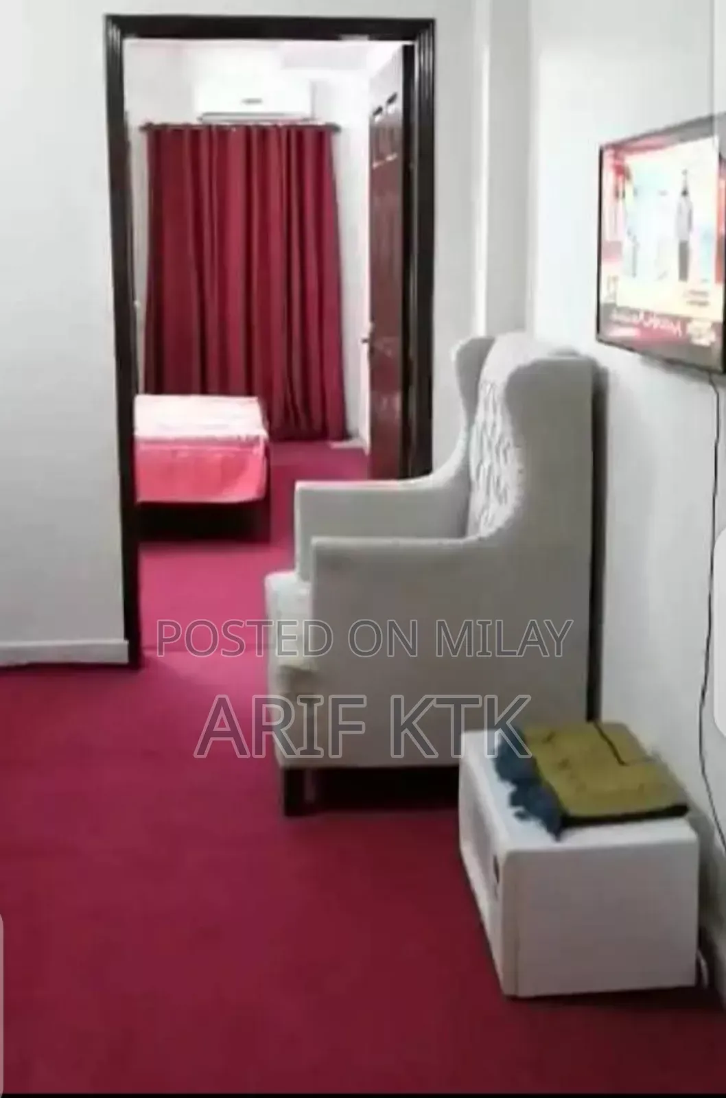 Furnished 1bdrm Apartment in New Smart, D-17 for rent