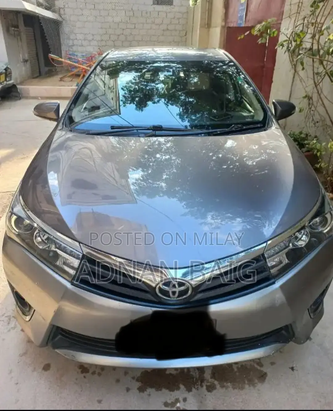 Toyota Corolla LE Eco 4dr Sedan (1.8L 4cyl CVT) 2015 Gray