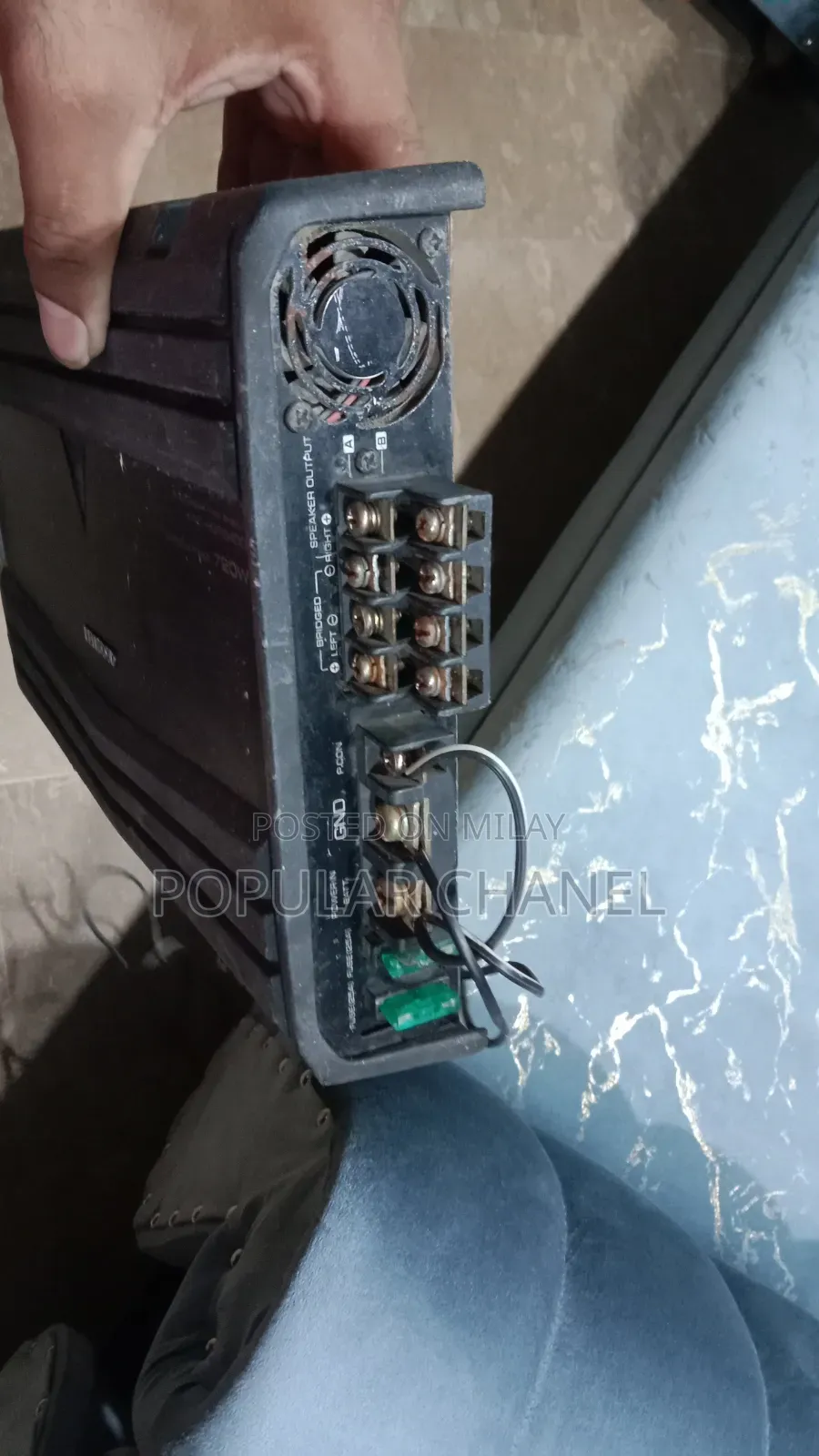 Kenwood 4 Chanel Amplifier Original 720 Wat