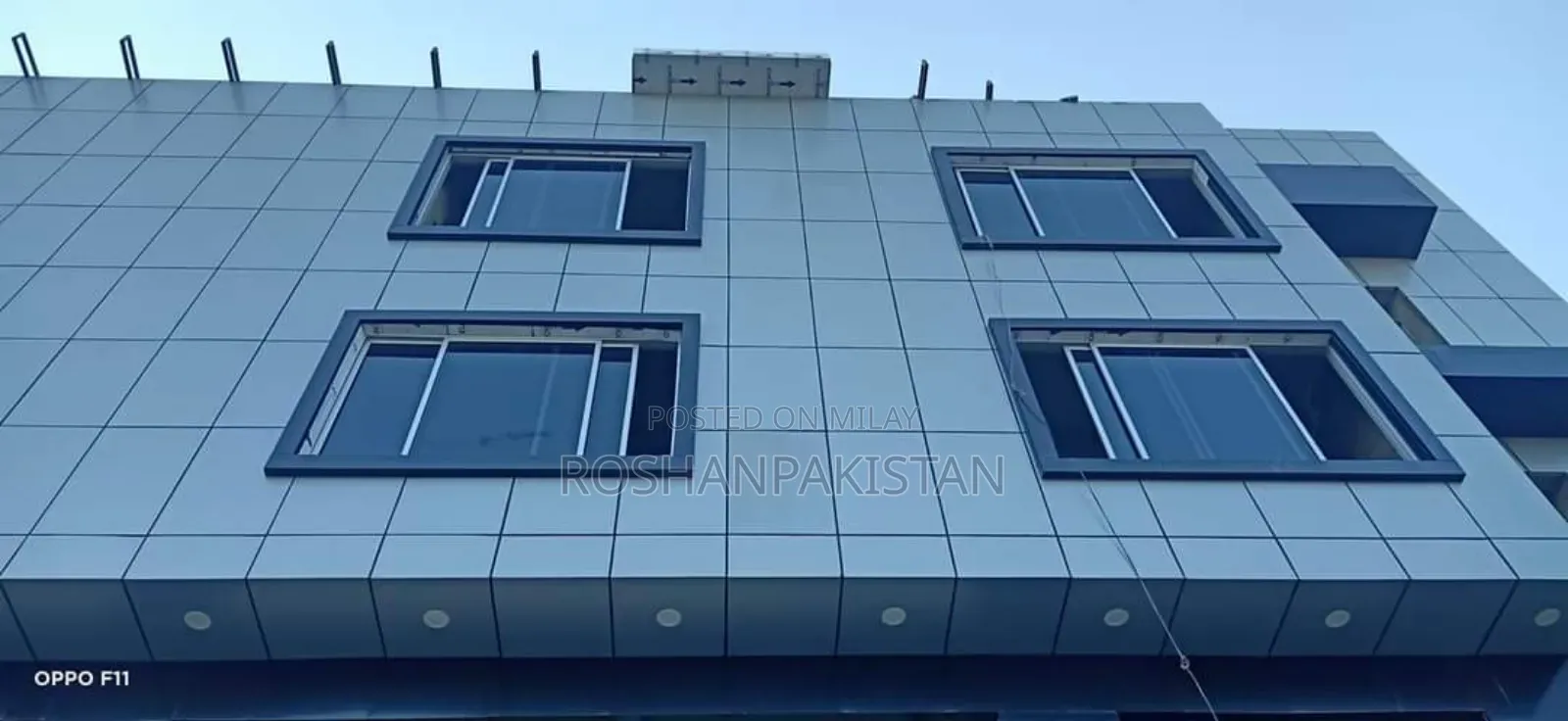 Aluminium Cladding and Almuninum Window Glass Work