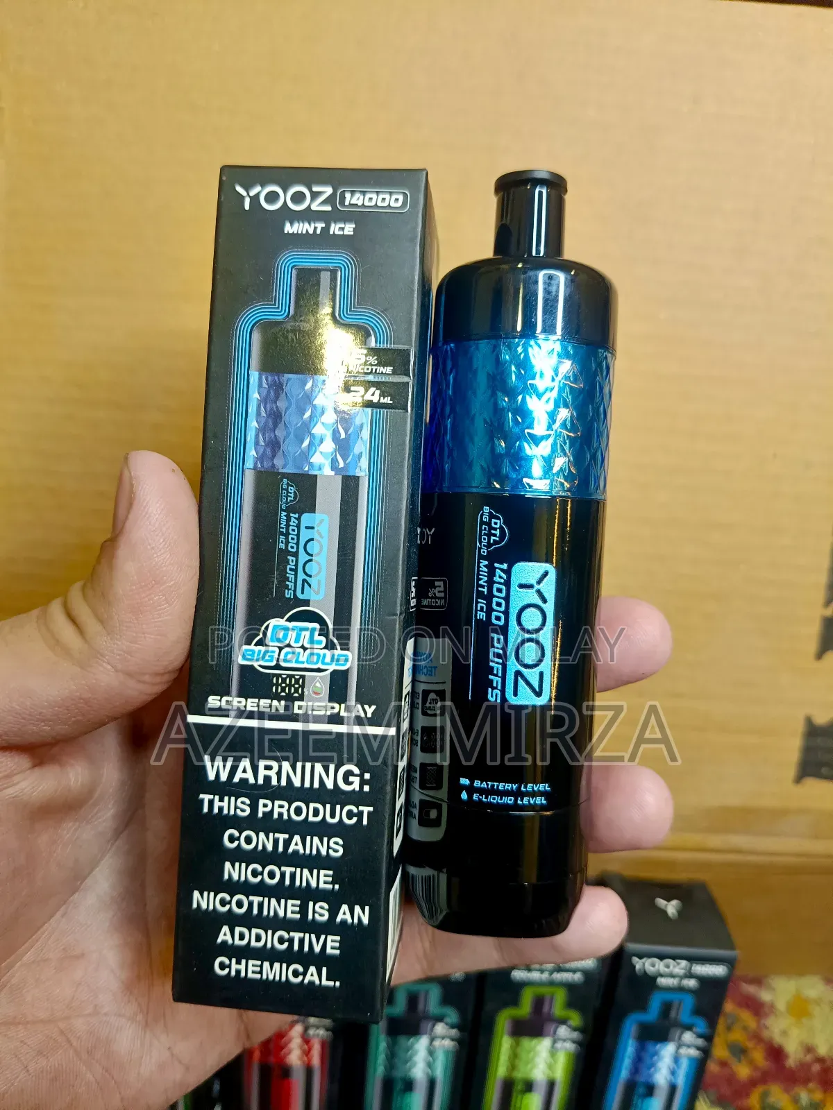 Yooz 14000 Puff | Device | With Display Screen | Long Lasting Battery