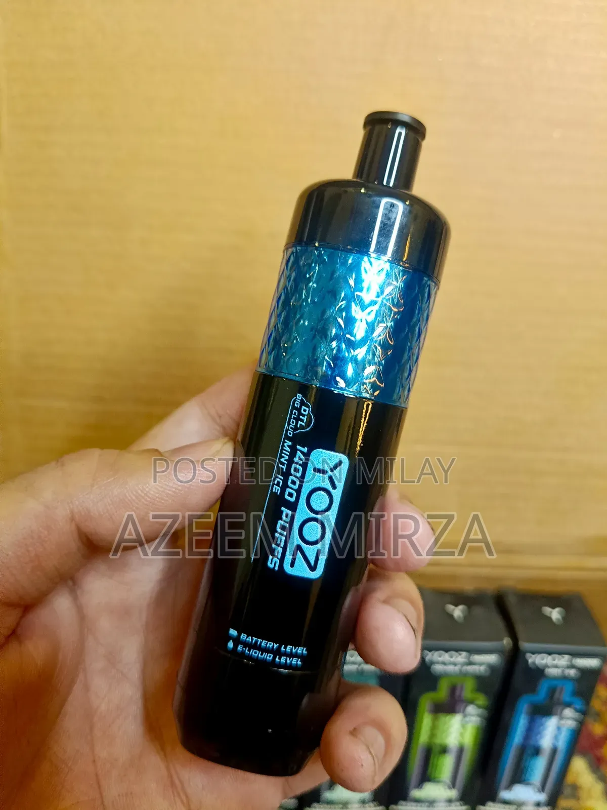 Yooz 14000 Puff | Device | With Display Screen | Long Lasting Battery