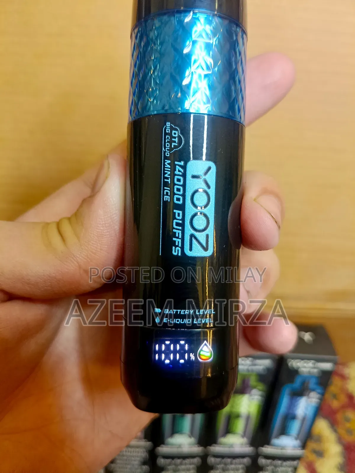 Yooz 14000 Puff | Device | With Display Screen | Long Lasting Battery