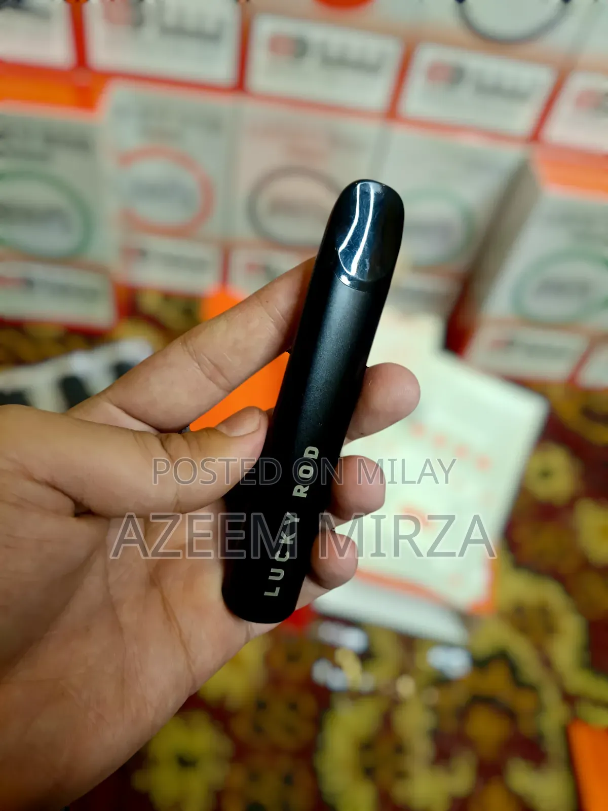 Lucky Rod Pod | With 3 Refillable Coils | 30ml Flavour Free |