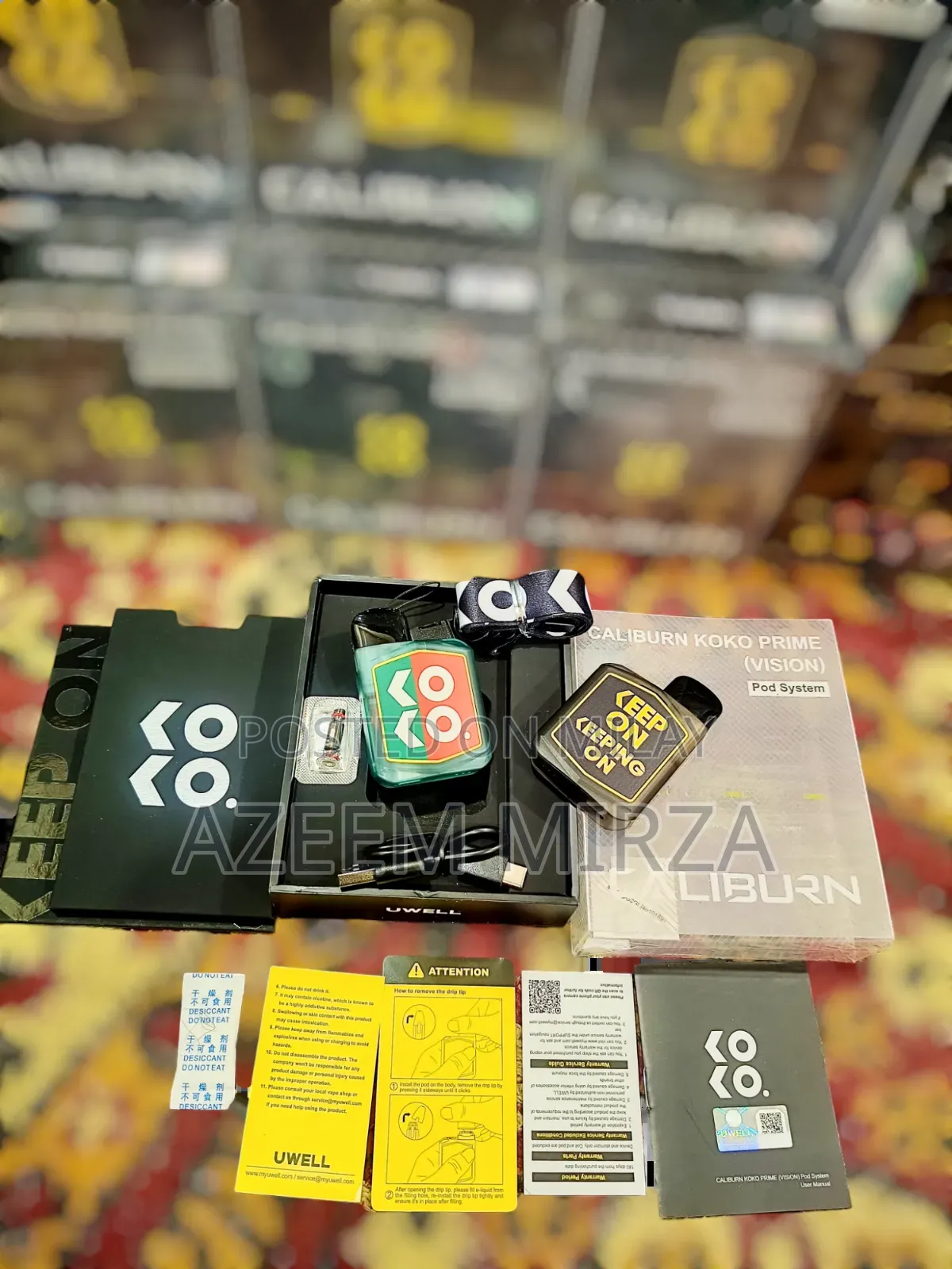 Koko Prime Vision Pod | With 30ml Flavour Free |