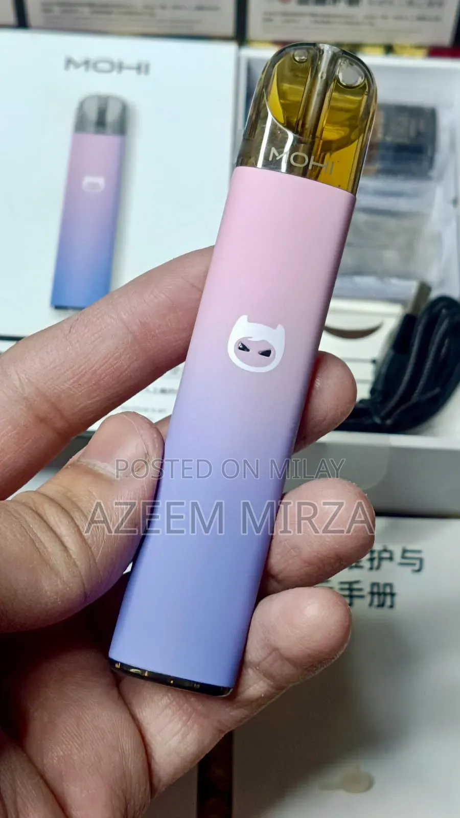 Mohi Pod | Refillable | With 30ml Flavour Free |