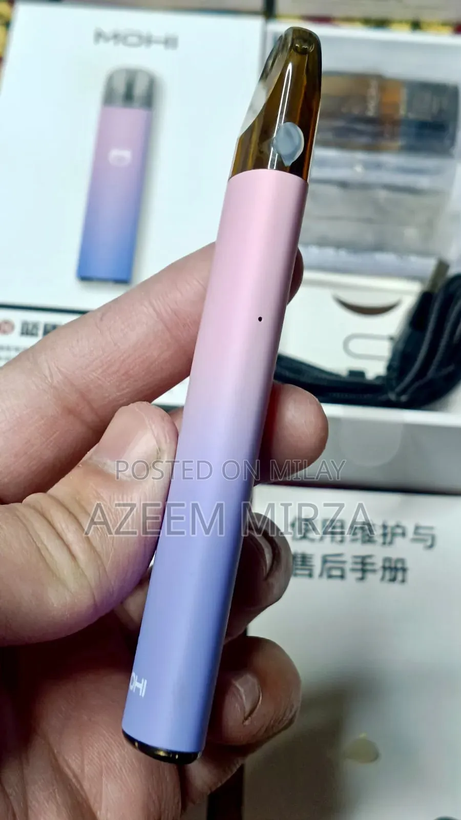 Mohi Pod | Refillable | With 30ml Flavour Free |