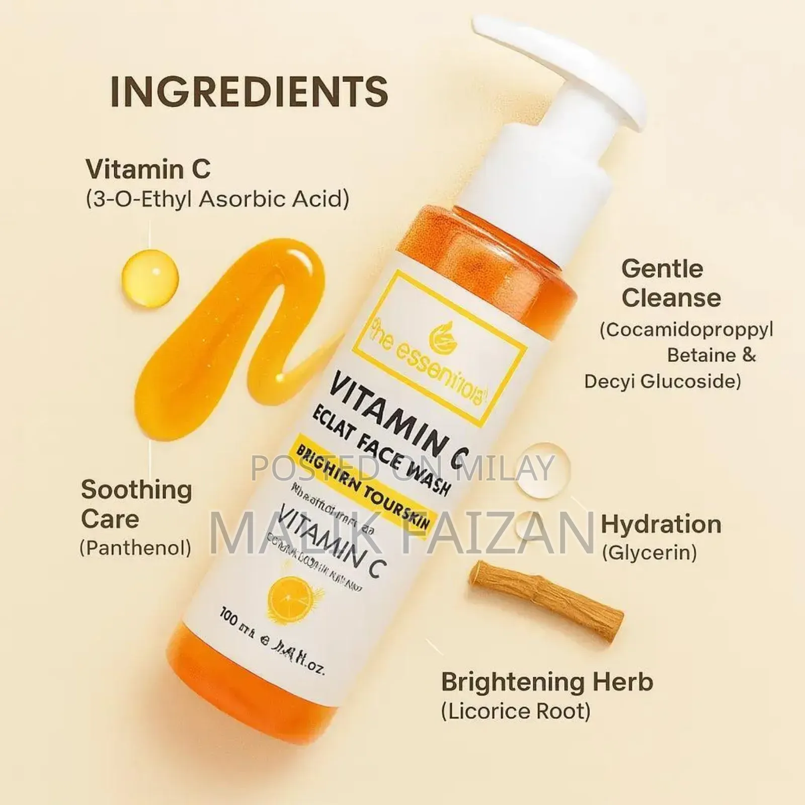 Vitamin C Eclat Brightening Cleanser