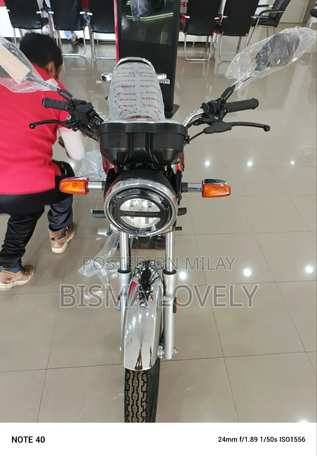 New Honda CB 2025 Red