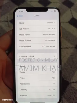 Apple iPhone XS Max 512 GB Gold