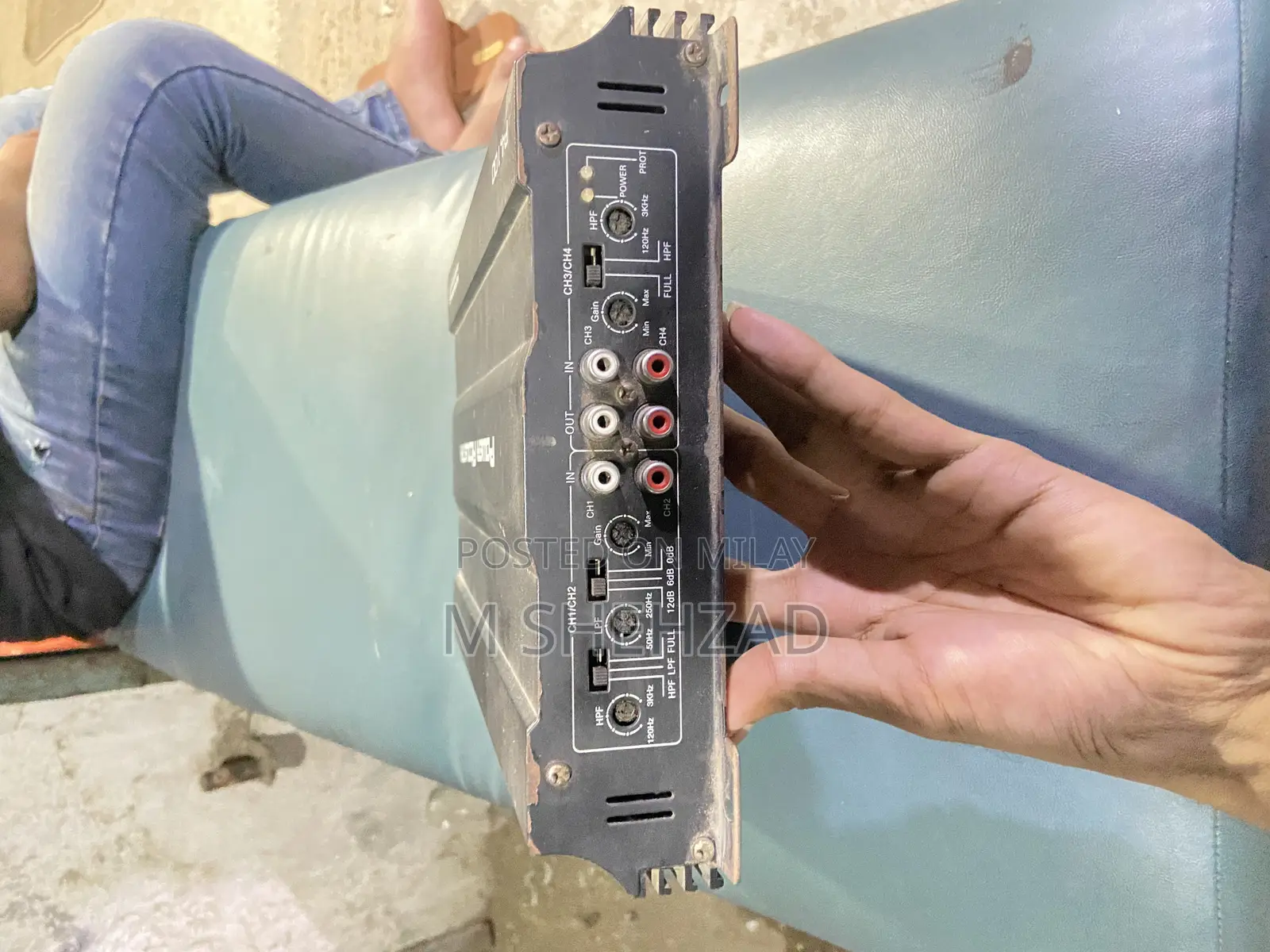 Amplifier With Speaker