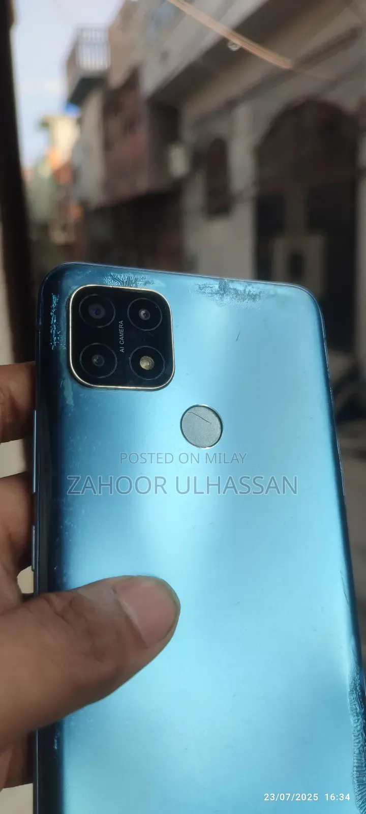 Oppo A15s 128 GB Blue