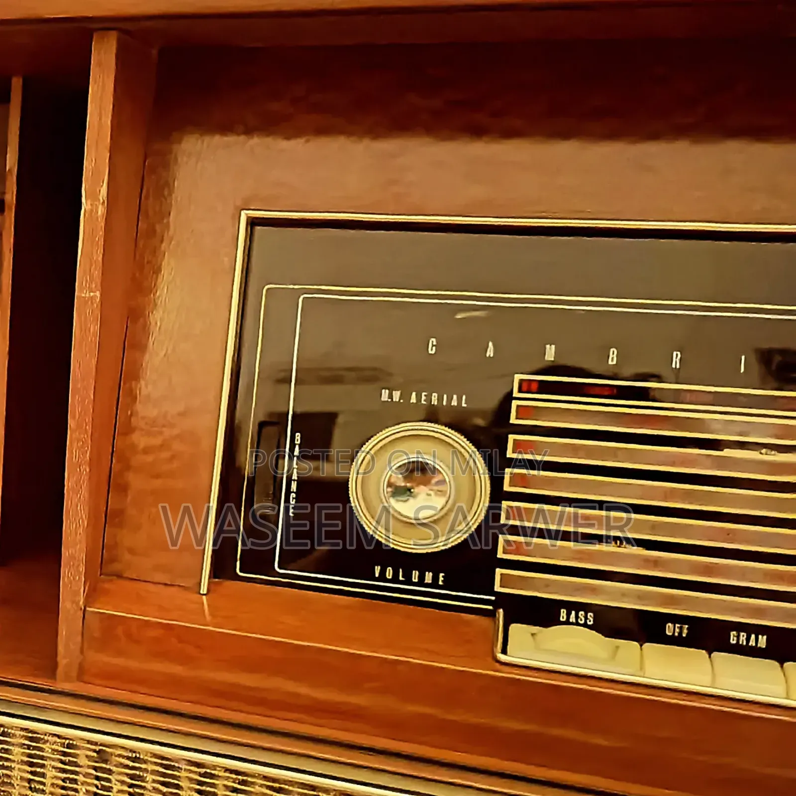 Pye Radiogram Gramophone Turntable Vinyl Record