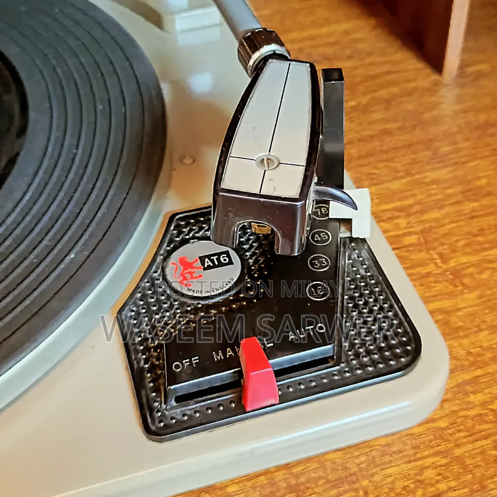 Pye Radiogram Gramophone Turntable Vinyl Record