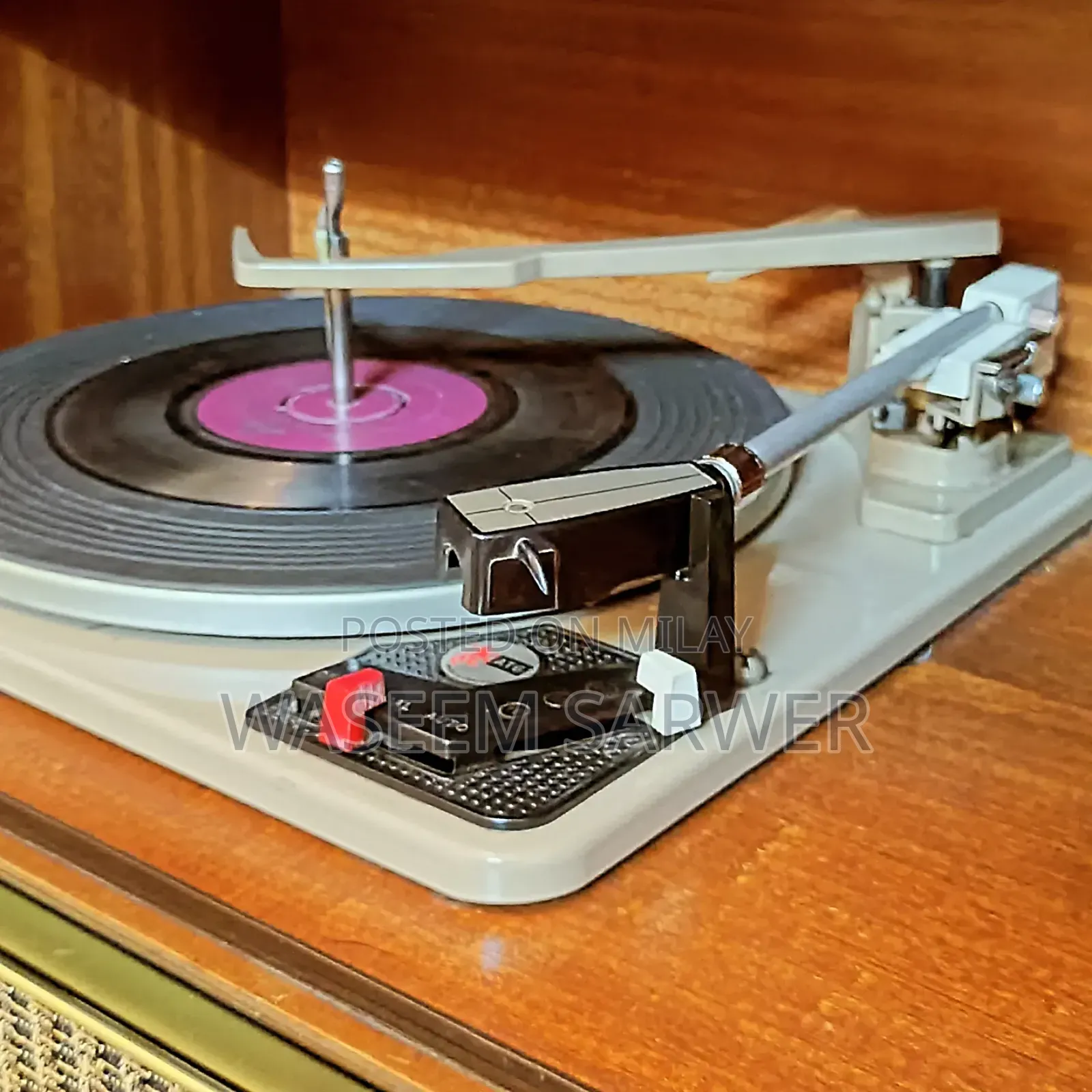 Pye Radiogram Gramophone Turntable Vinyl Record