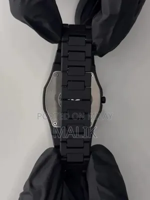 Black Arabic Aura Watch
