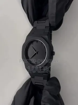 Black Arabic Aura Watch