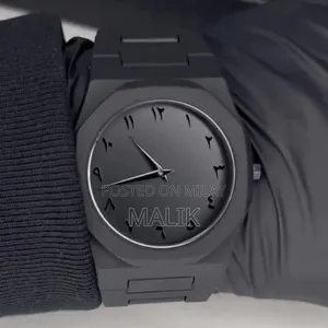 Black Arabic Aura Watch