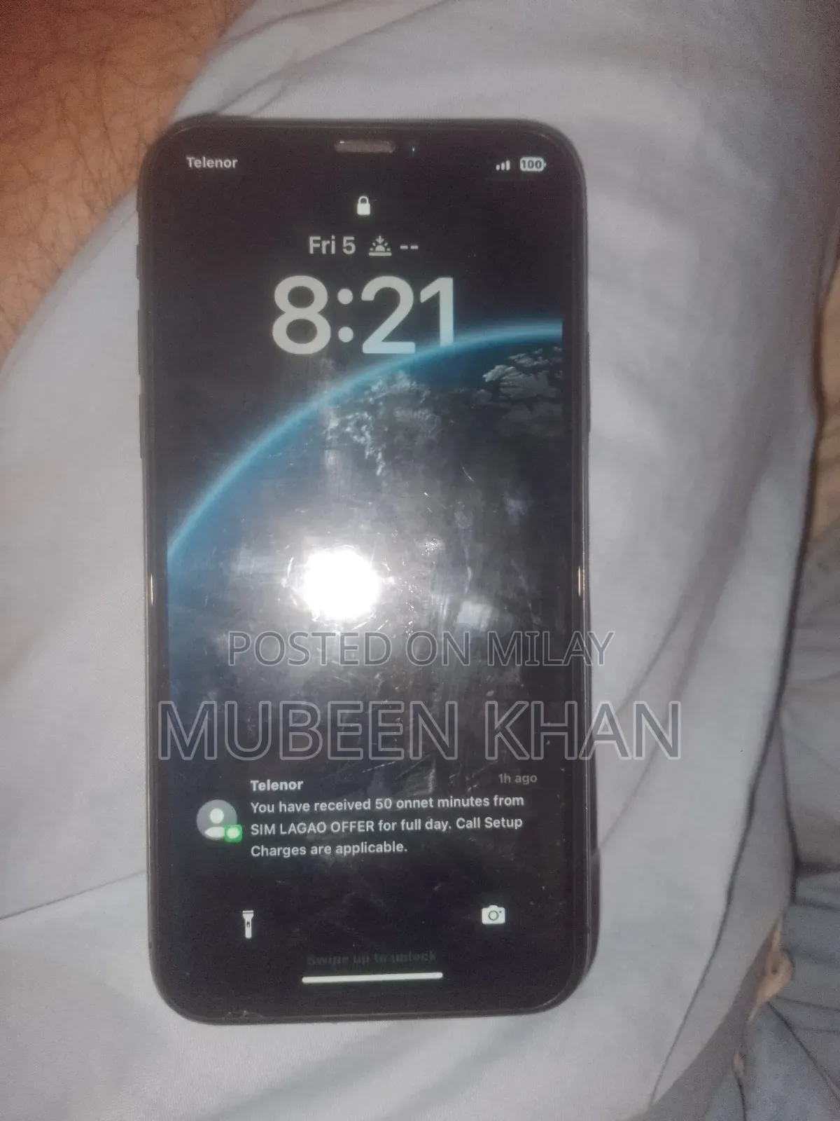 New Apple iPhone X 64 GB Black