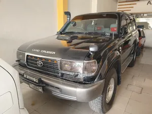 Toyota Land Cruiser 1990 Black
