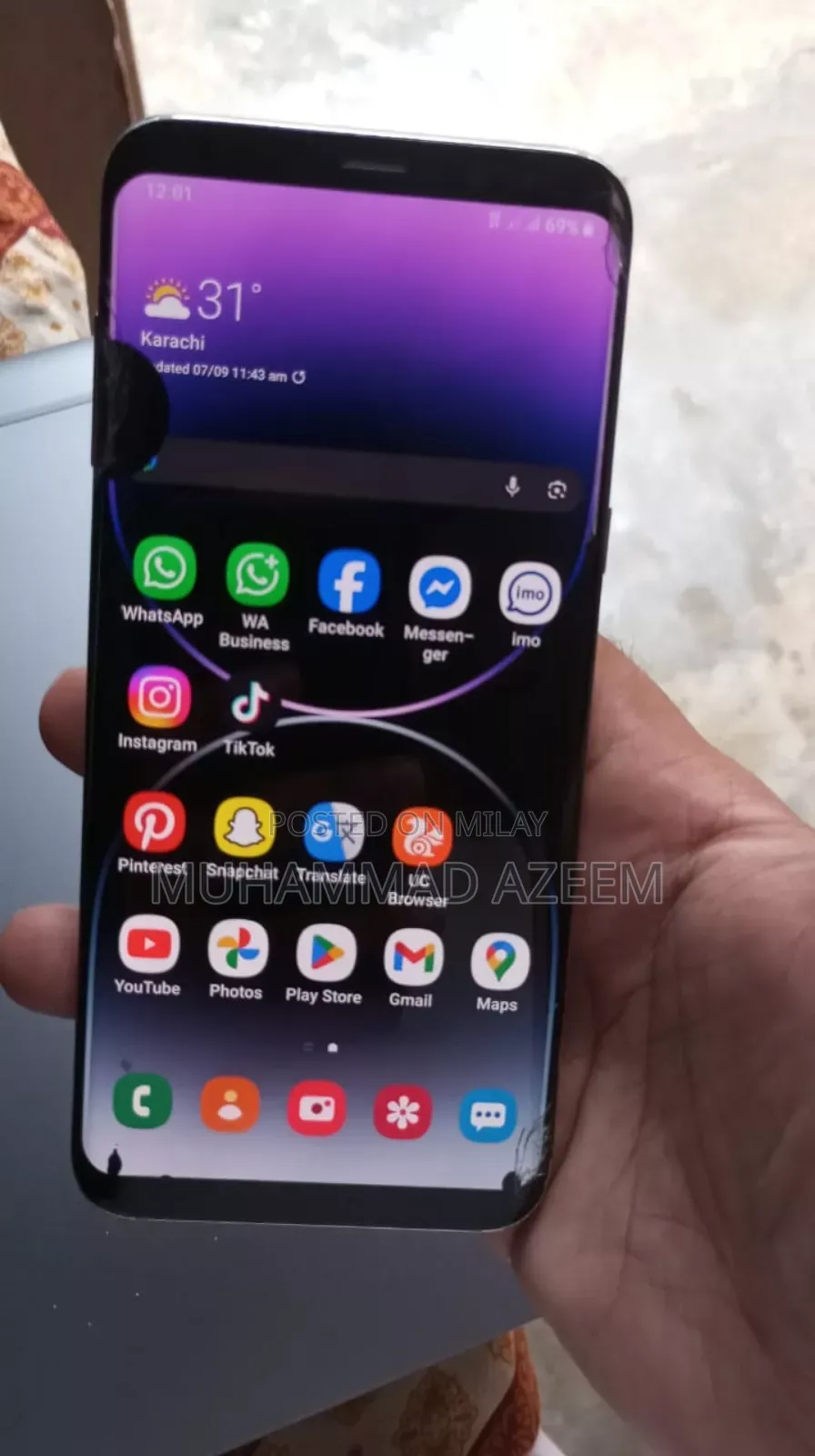 Samsung Galaxy S8 Plus 64 GB Gray