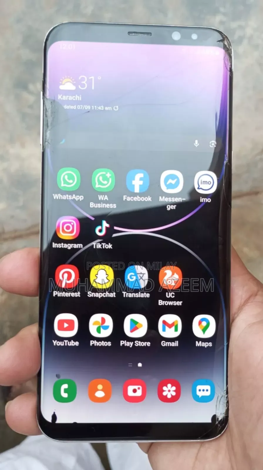 Samsung Galaxy S8 Plus 64 GB Gray