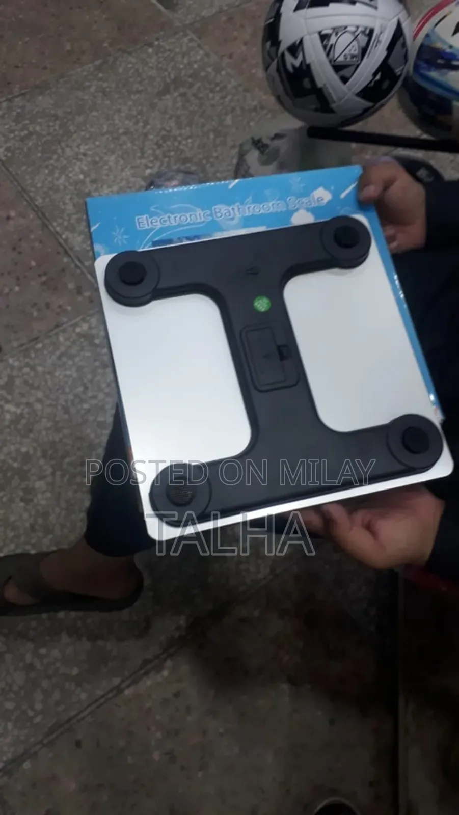 Weight Machine Digital Numbers