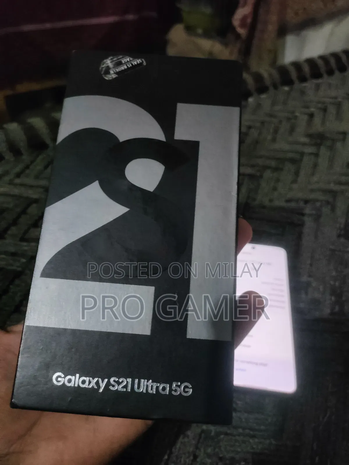 Samsung Galaxy S21 Ultra 5G 128 GB Black