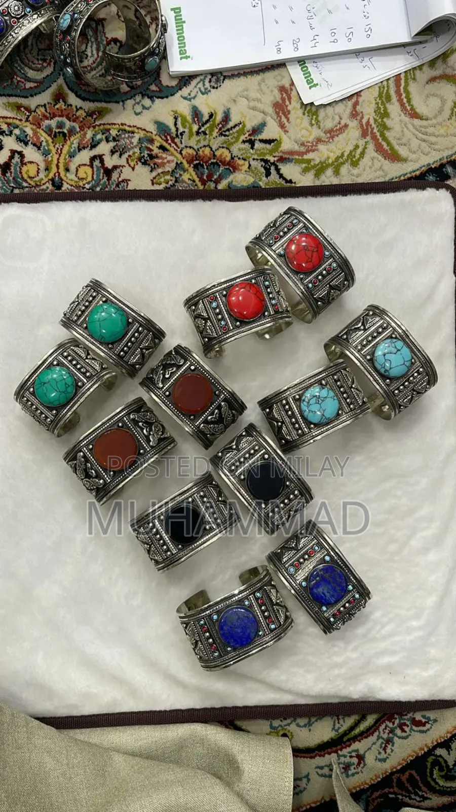 Antique Silver Plated Hand Bracelet