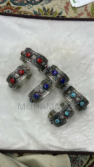 Antique Silver Plated Hand Bracelet