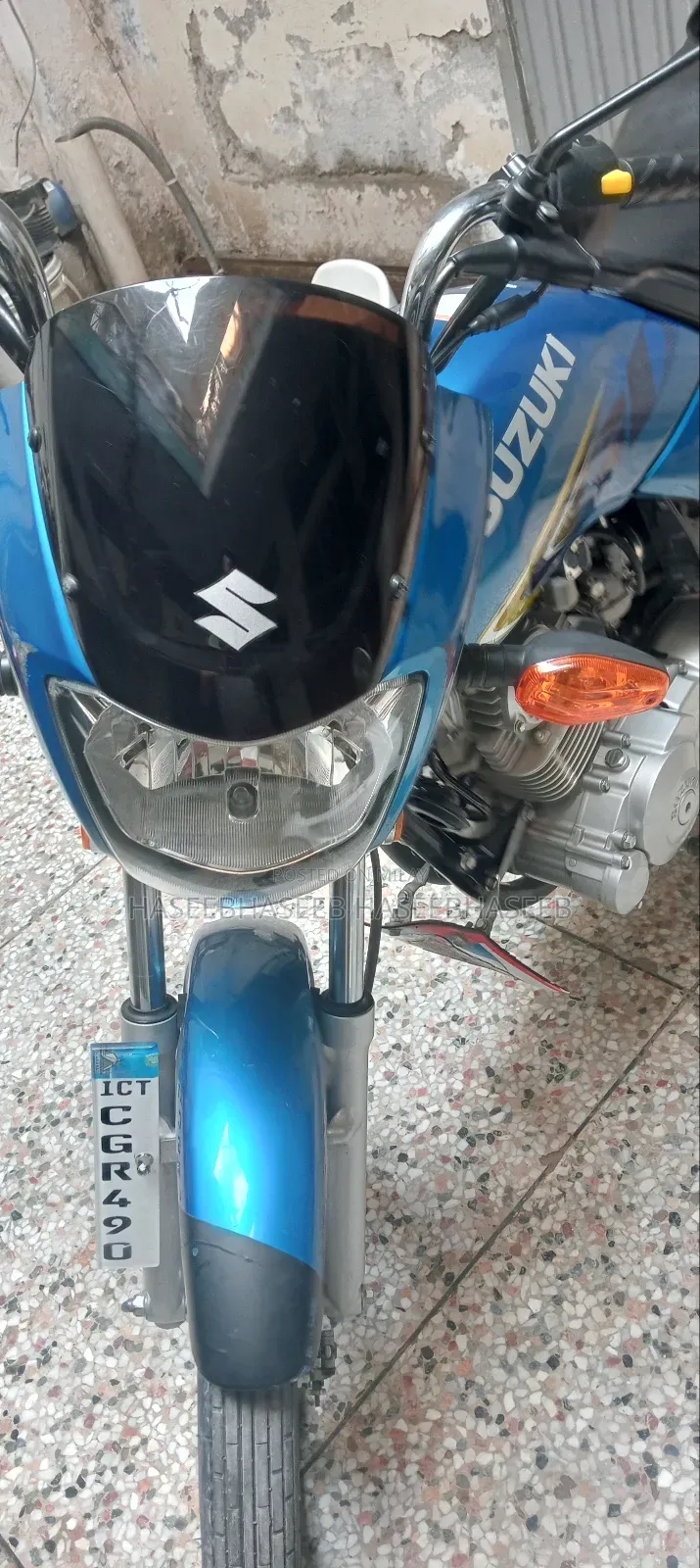 Suzuki Bike 2023 Blue