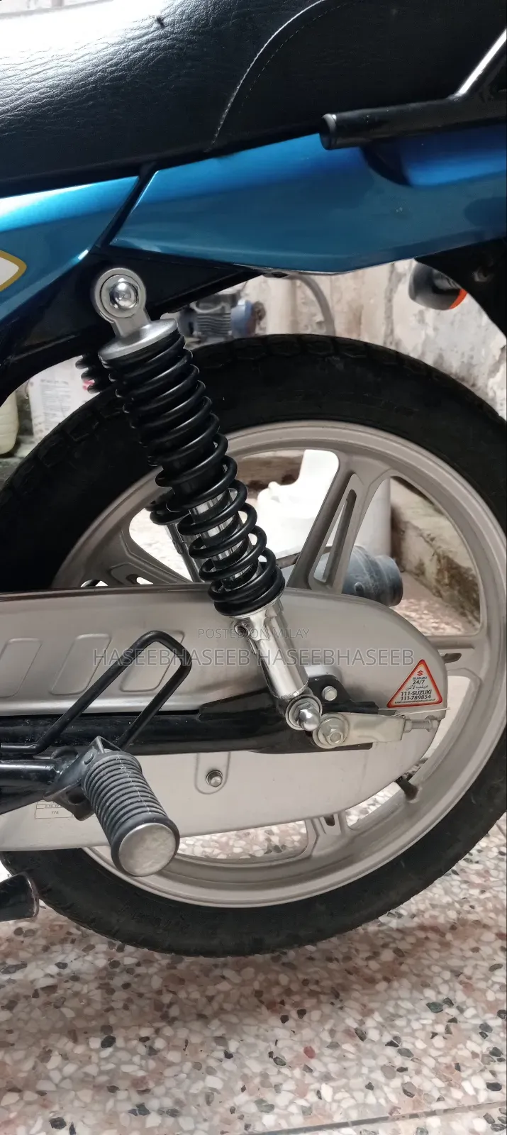 Suzuki Bike 2023 Blue