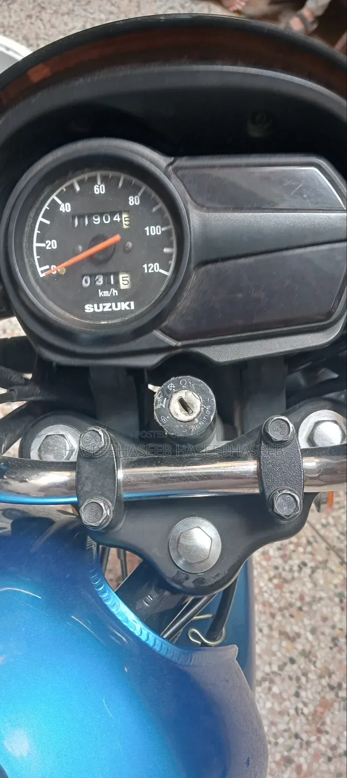 Suzuki Bike 2023 Blue