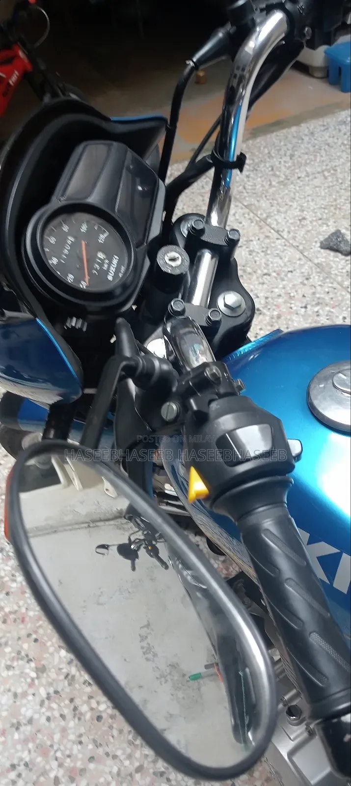 Suzuki Bike 2023 Blue