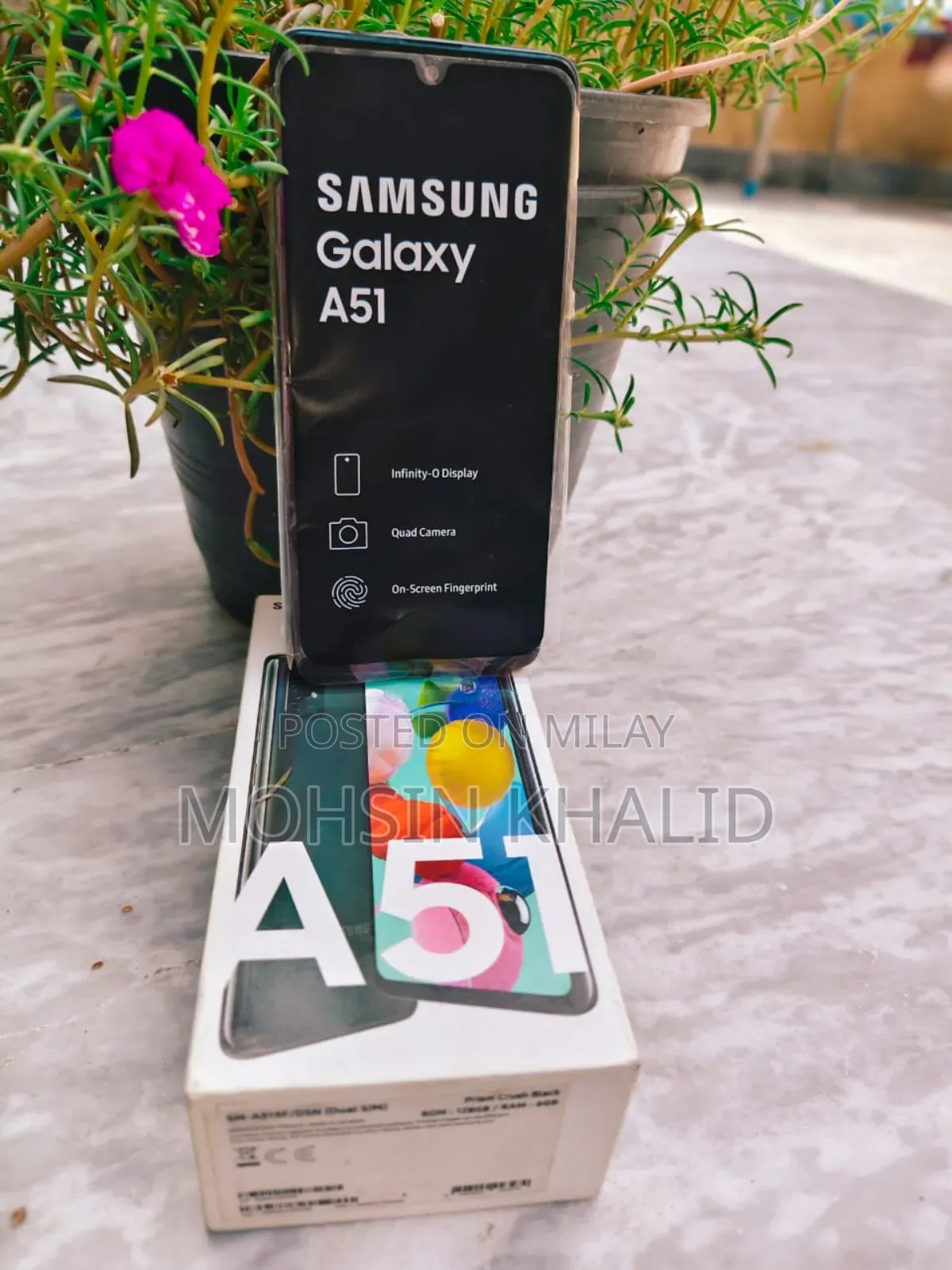New Samsung Galaxy A51 128 GB Black