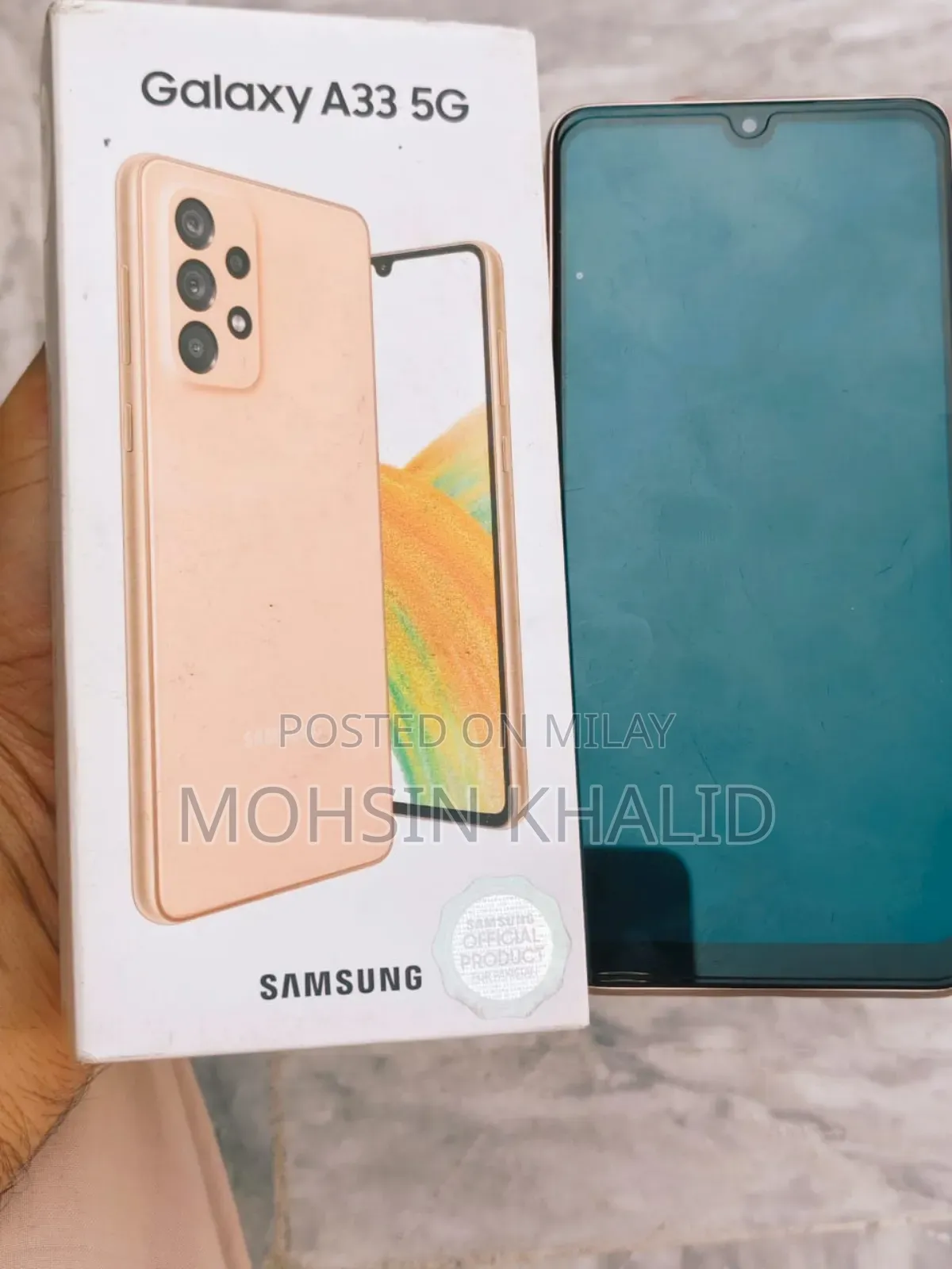 New Samsung Galaxy A33 5G 128 GB Rose Gold
