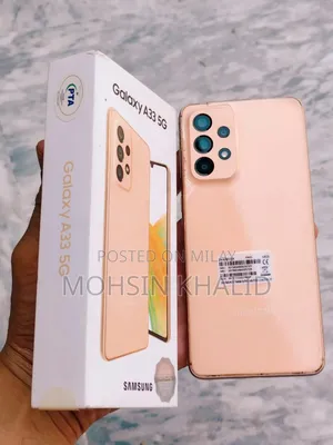 New Samsung Galaxy A33 5G 128 GB Rose Gold