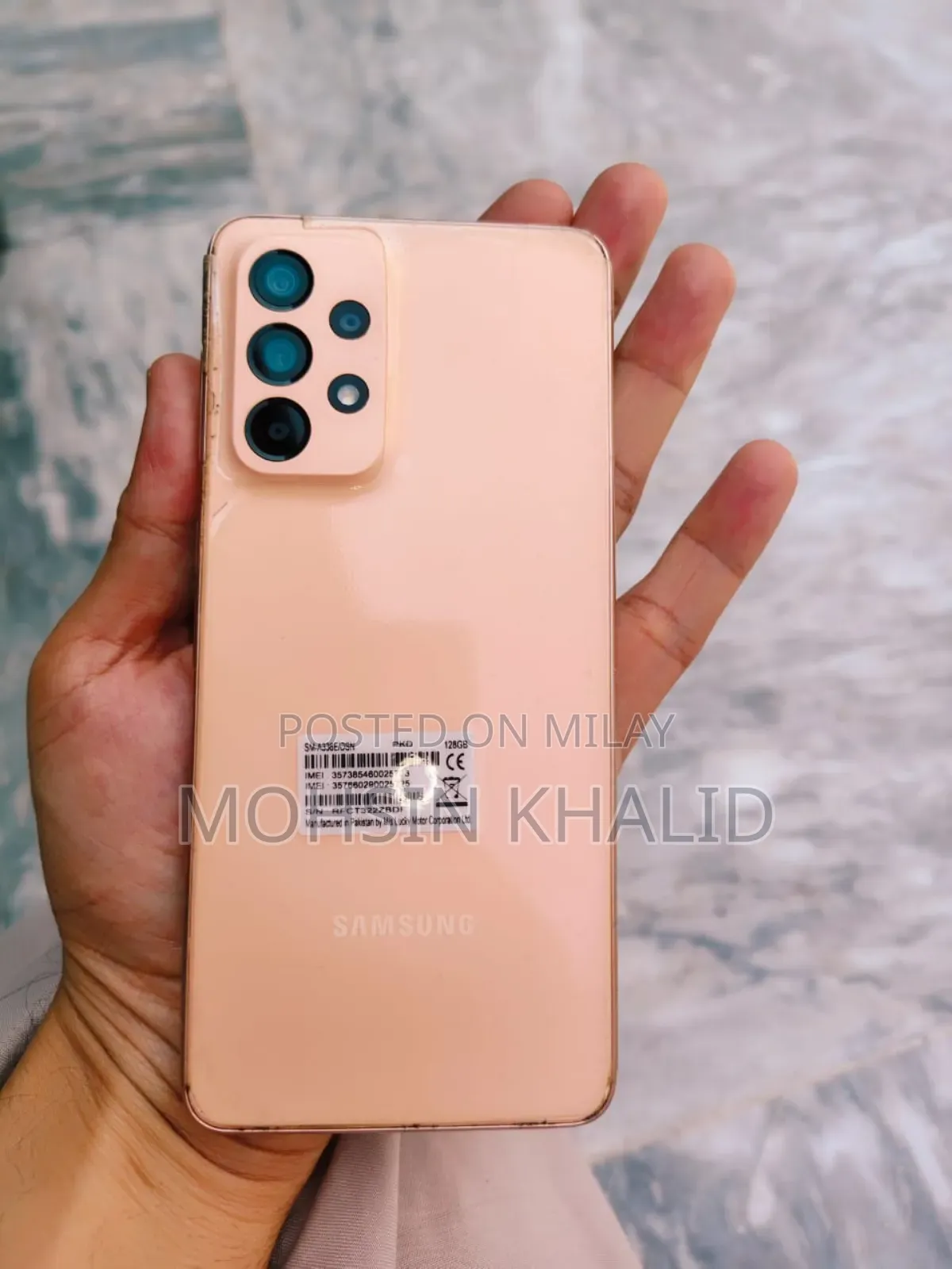 New Samsung Galaxy A33 5G 128 GB Rose Gold