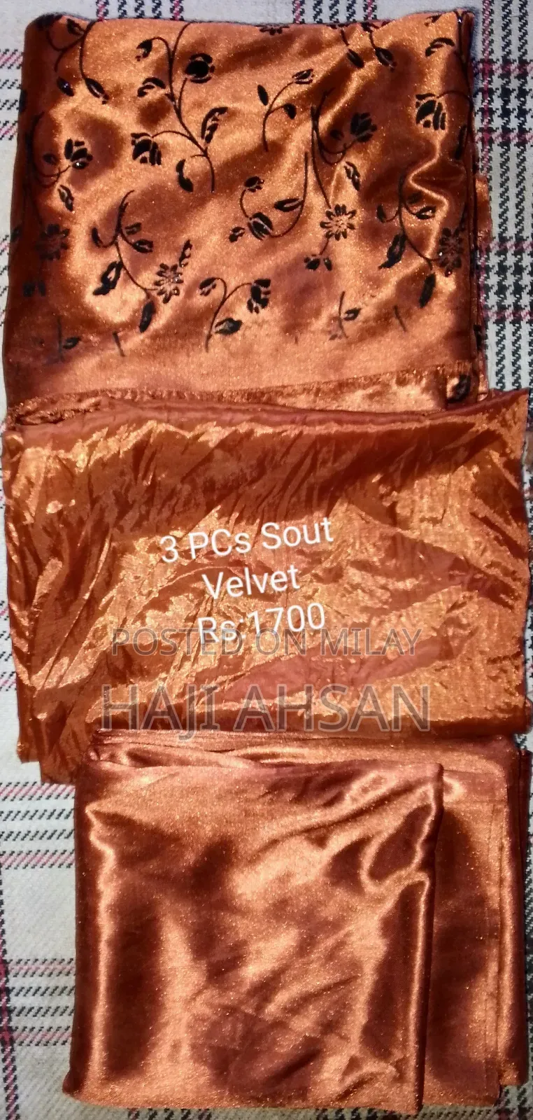 Imported Silk Loun 2 PCS 3 PCS Sout Available Hain