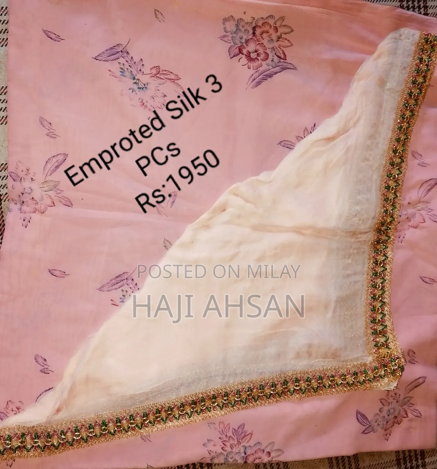 Imported Silk Loun 2 PCS 3 PCS Sout Available Hain