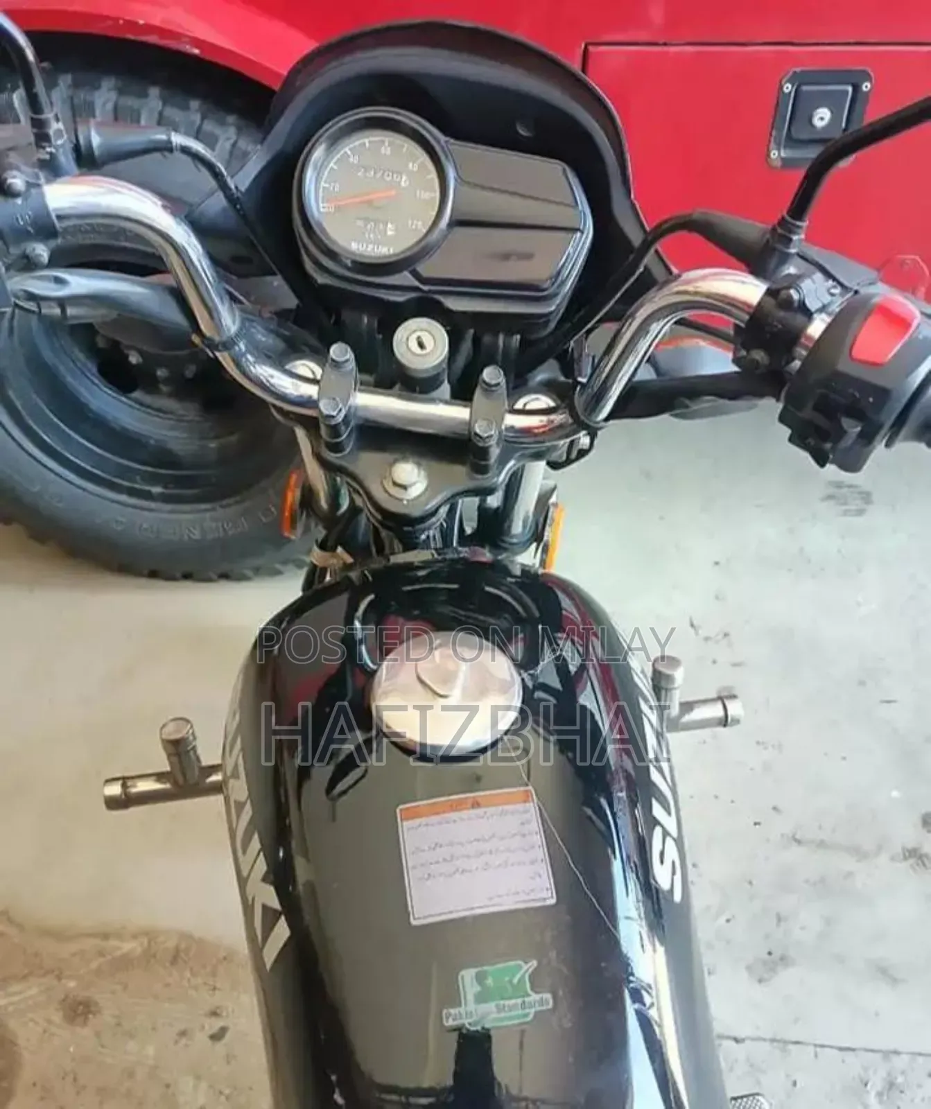 Suzuki Bike 2021 Black