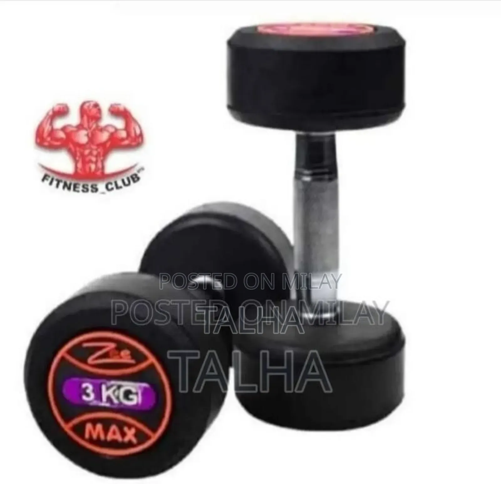 3kg Dumbells Pair