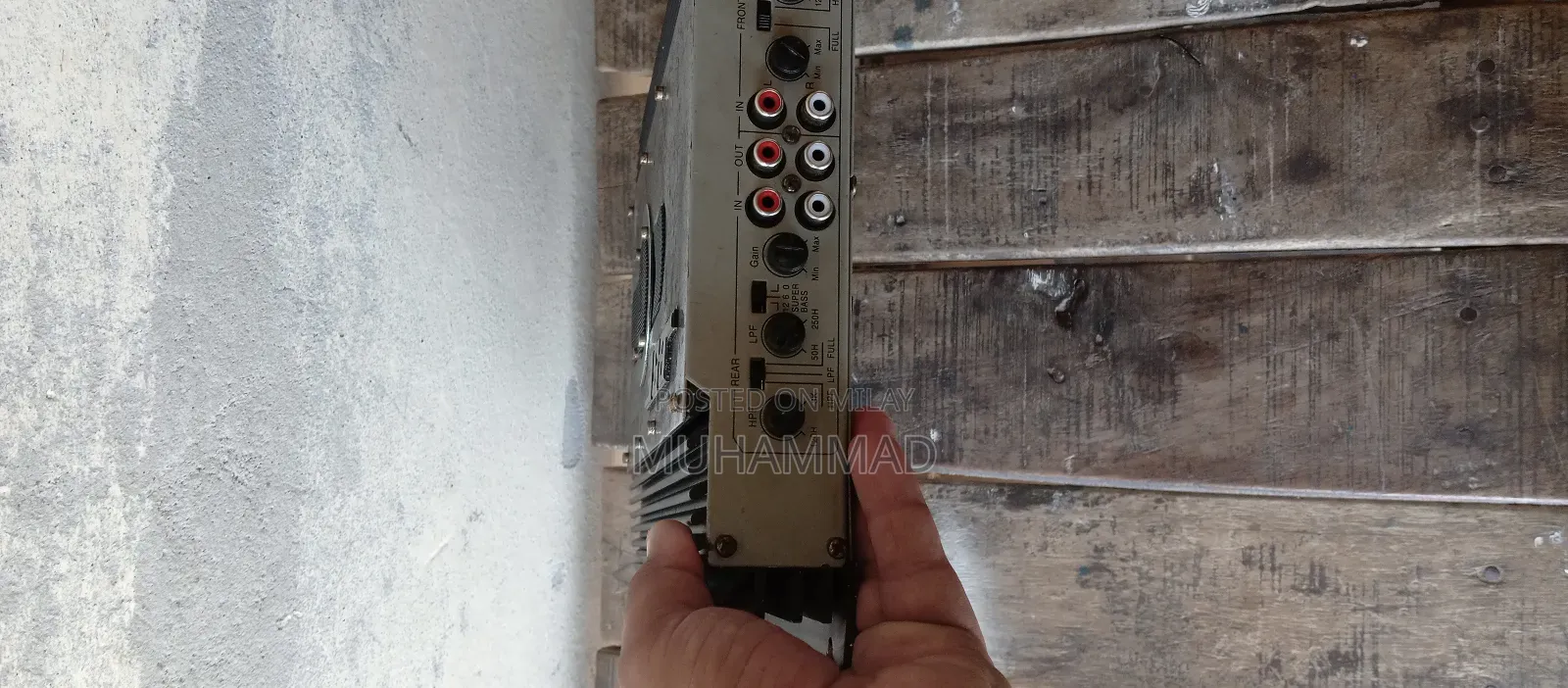 High Fi Car Power Amp 4 Channel 1200 Watt