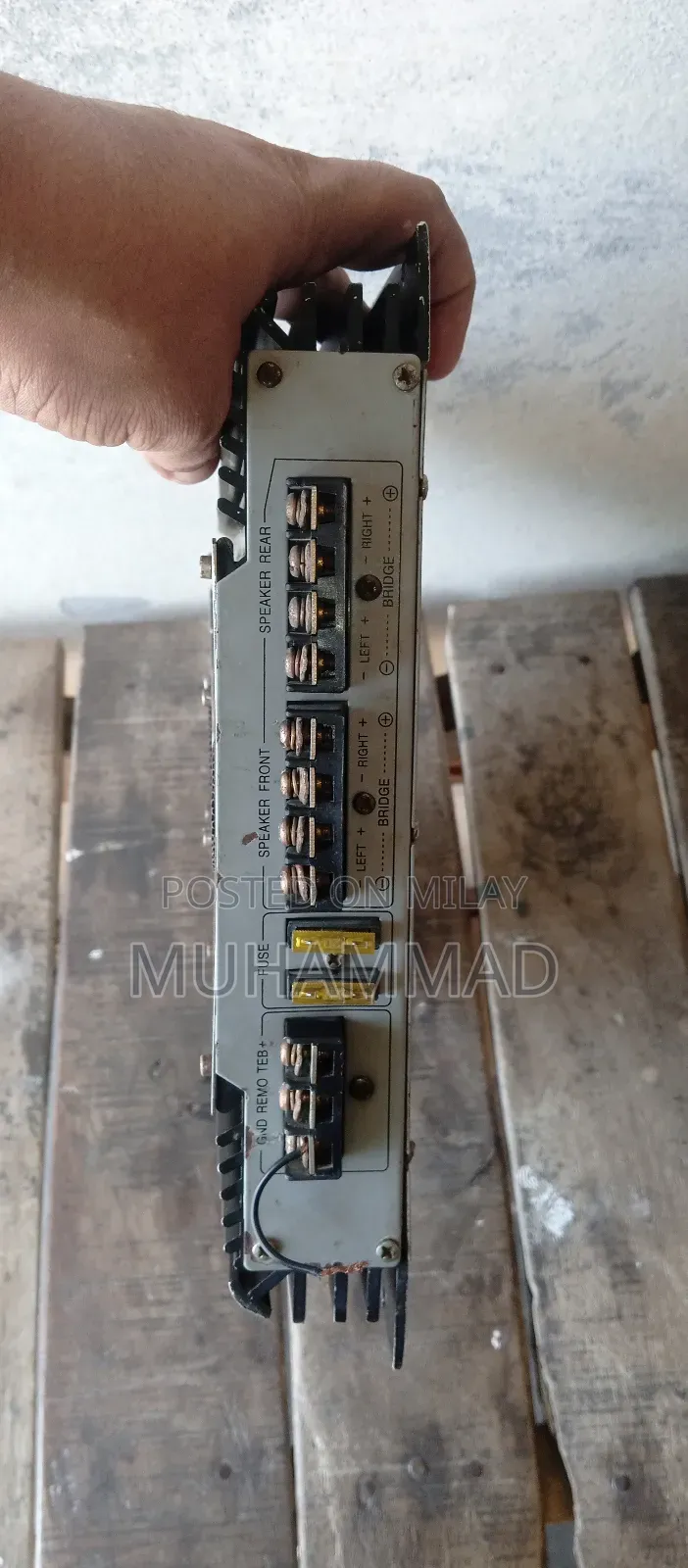 High Fi Car Power Amp 4 Channel 1200 Watt